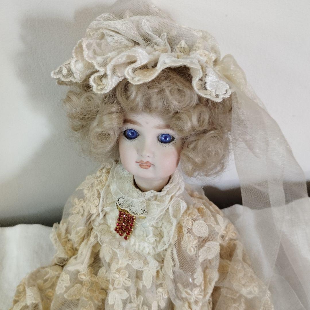 ビスクドール　ハンドメイド　球体関節人形　アンティークドール