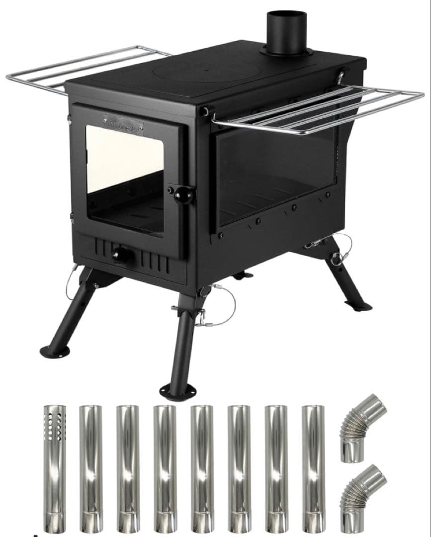 FUTUREFOX 薪ストーブ 3面ガラス　フューチャーフォックス