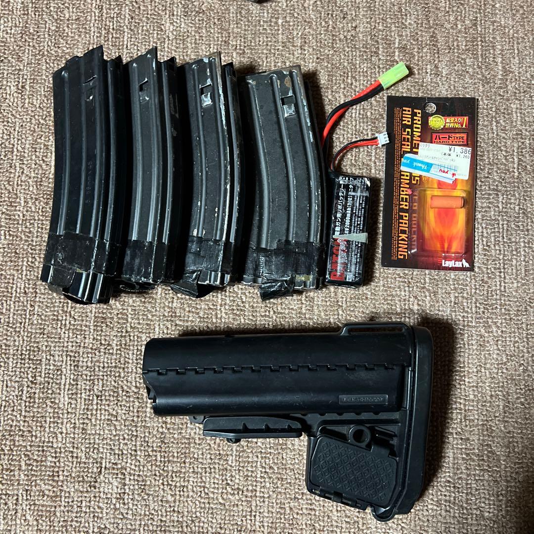 マルイ次世代M4外装ダメージ加工　内部カスタム