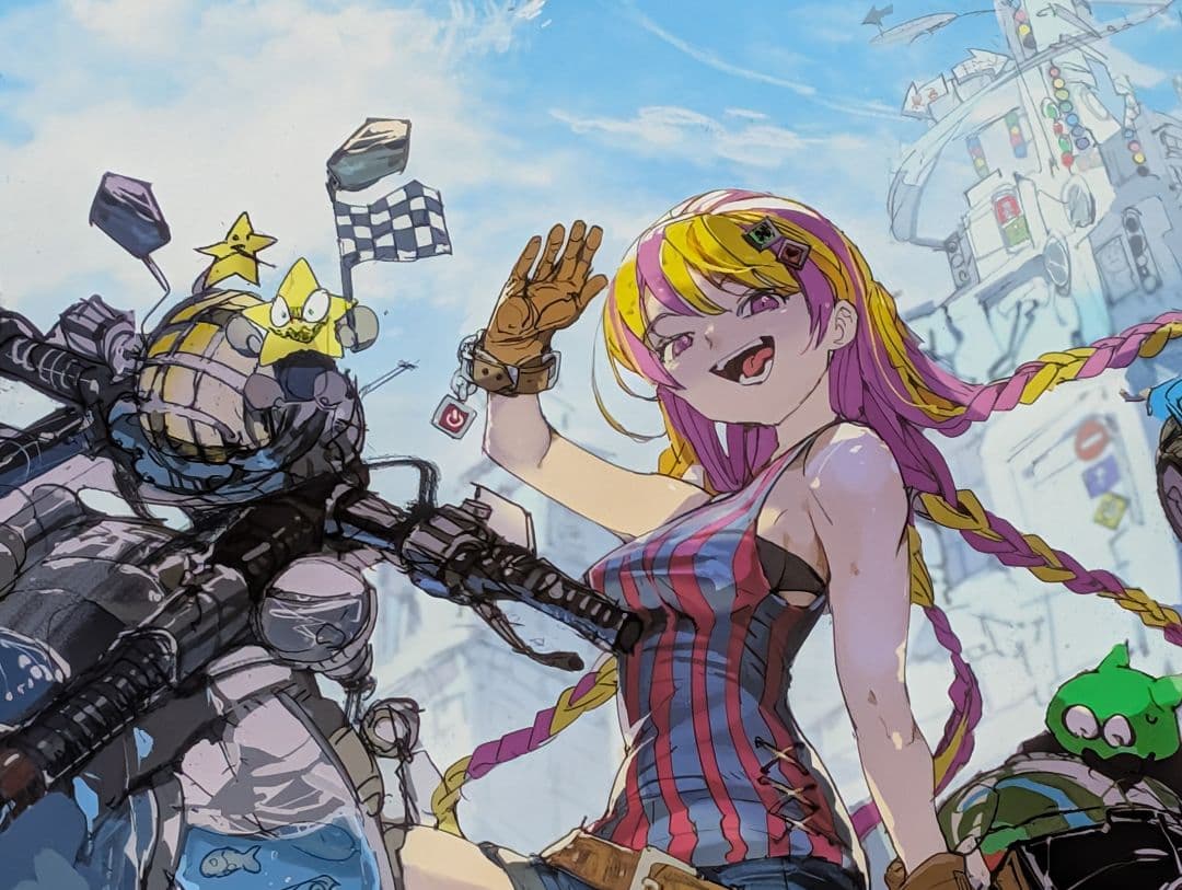 出水ぽすか個展作品複製原画