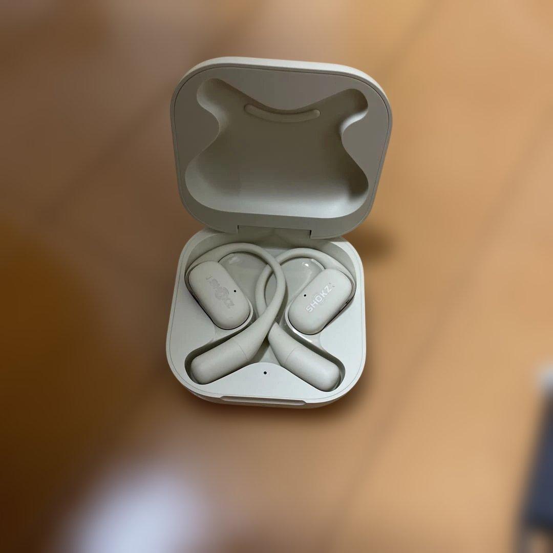 SHOKZ OPENFIT ワイヤレスイヤホン BEIGE