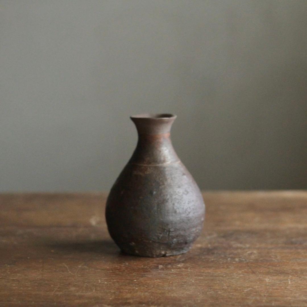 壺屋焼 荒焼 徳利 アンティーク 古琉球 古美術 琉球美術 古道具