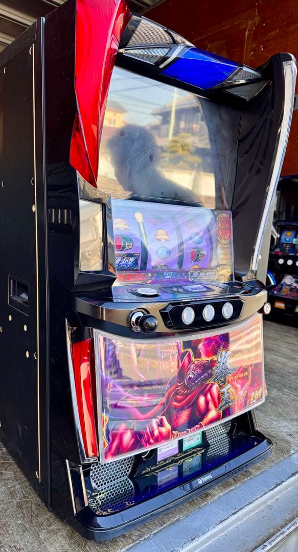 スマスロ実機　L北斗の拳AD　XR ラオウパネル　簡易ユニットボリューム調整付