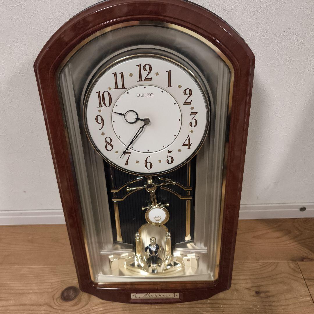 【稼働品】SEIKO Marionne RE526B マリオーヌ からくり時計