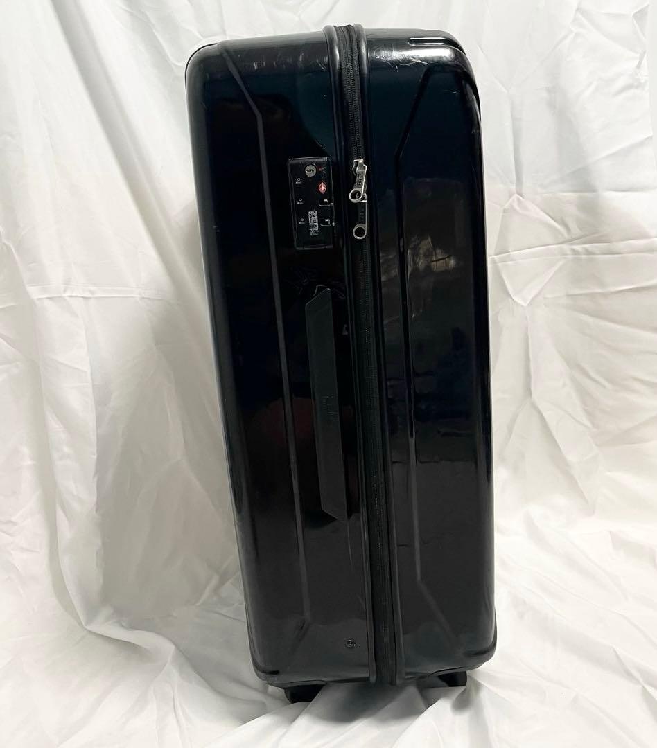 ゼロハリバートン スーツケース キャリーケース 70L ロゴ 金具 大容量 黒