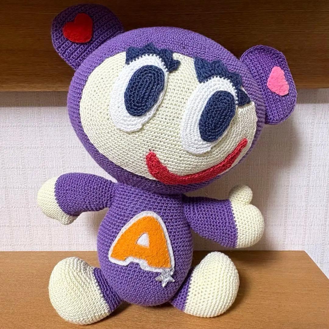 エンジェルブルー ナカムラくん 編みぐるみ パープル