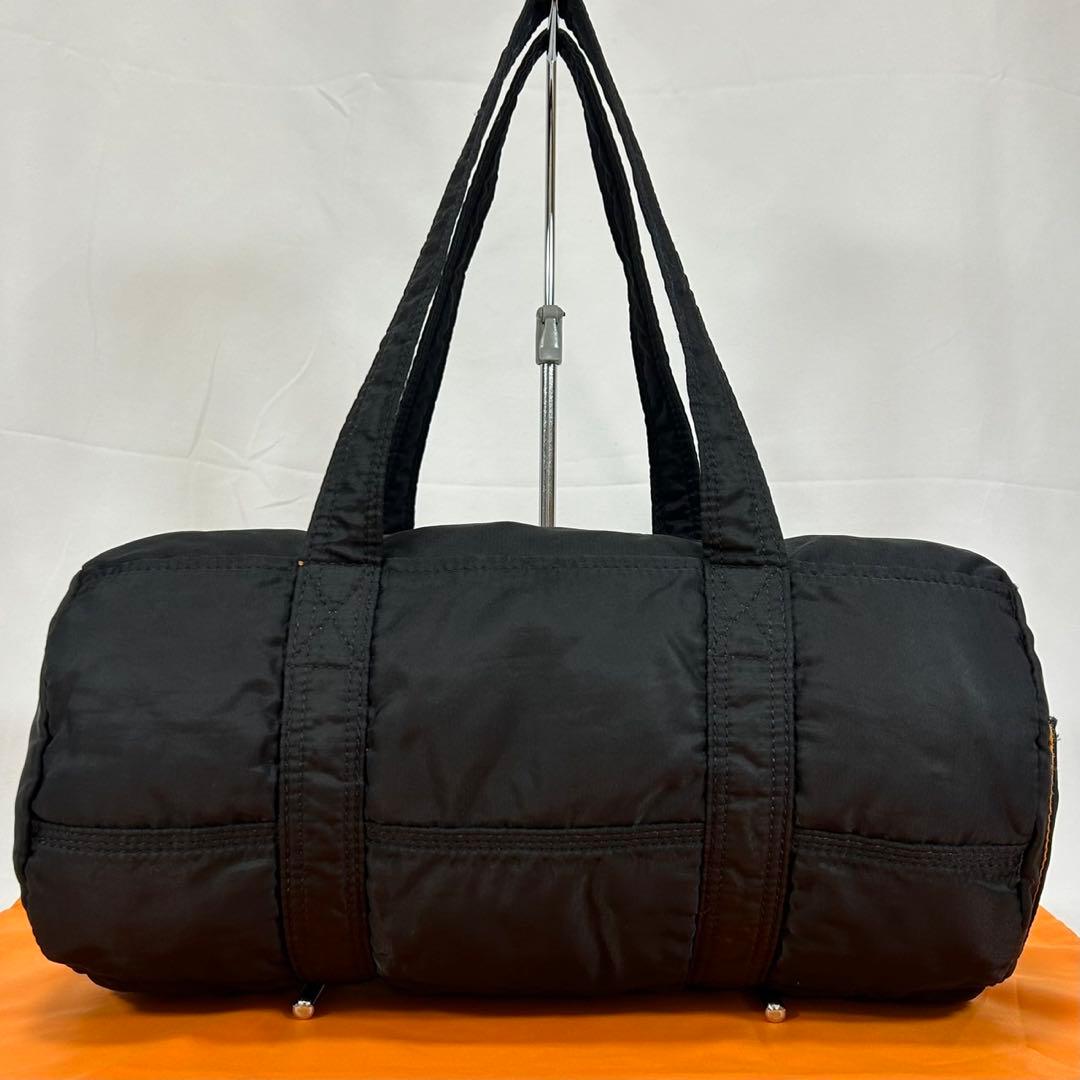 【美品】ポーター タンカー 吉田カバン ミニボストンバッグ 肩掛け ナイロン 黒