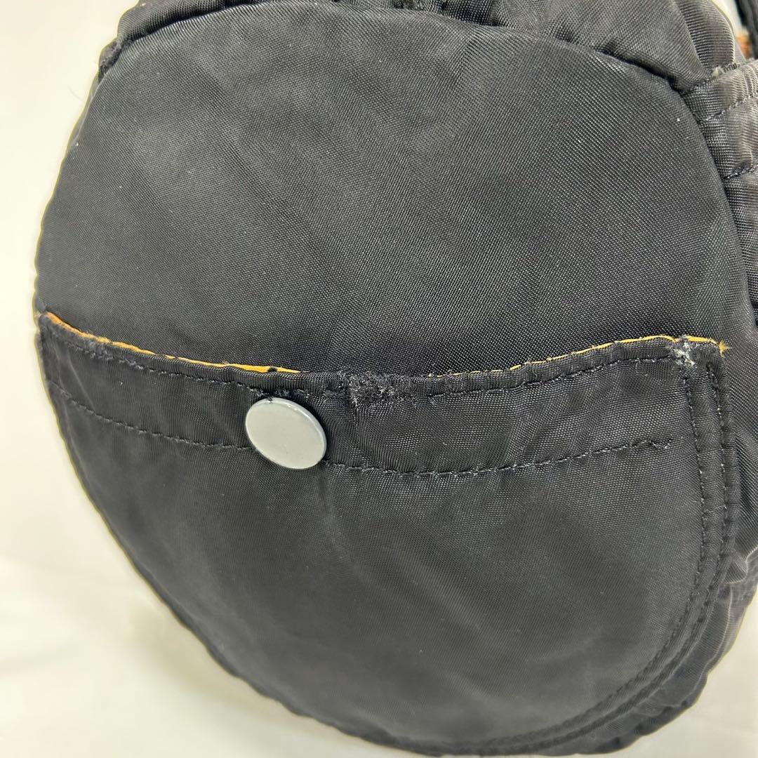 【美品】ポーター タンカー 吉田カバン ミニボストンバッグ 肩掛け ナイロン 黒