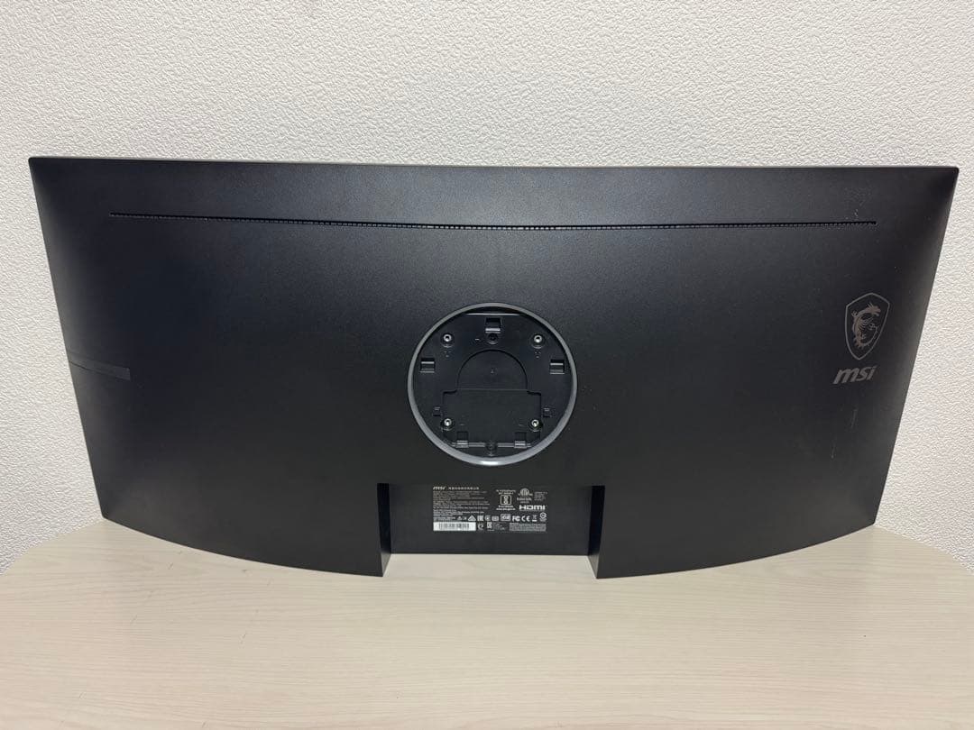 MSI 34インチ UWQHD曲面モニター 値下げ交渉致します。