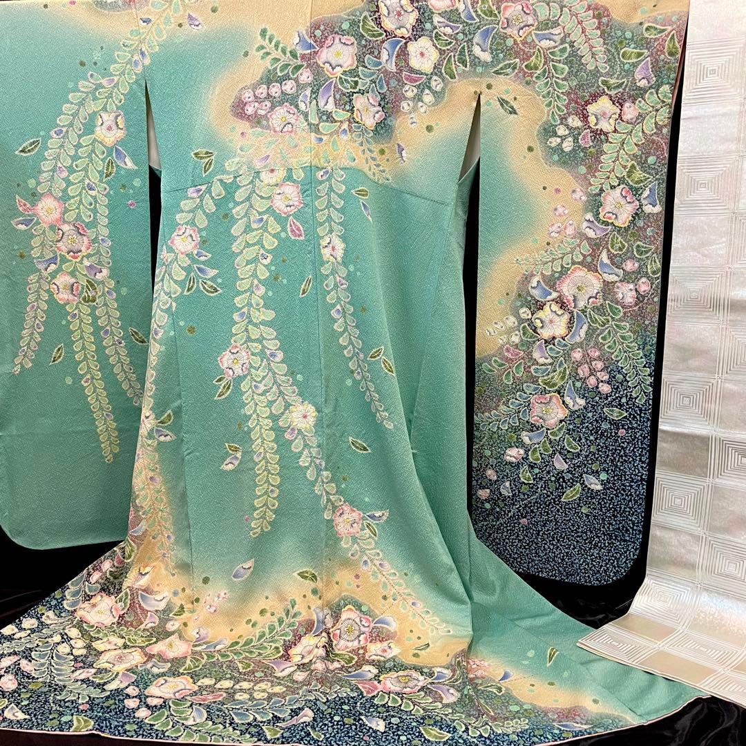 振袖フルセット ■辻が花振袖■花絞り■成人式振り袖■振袖一式