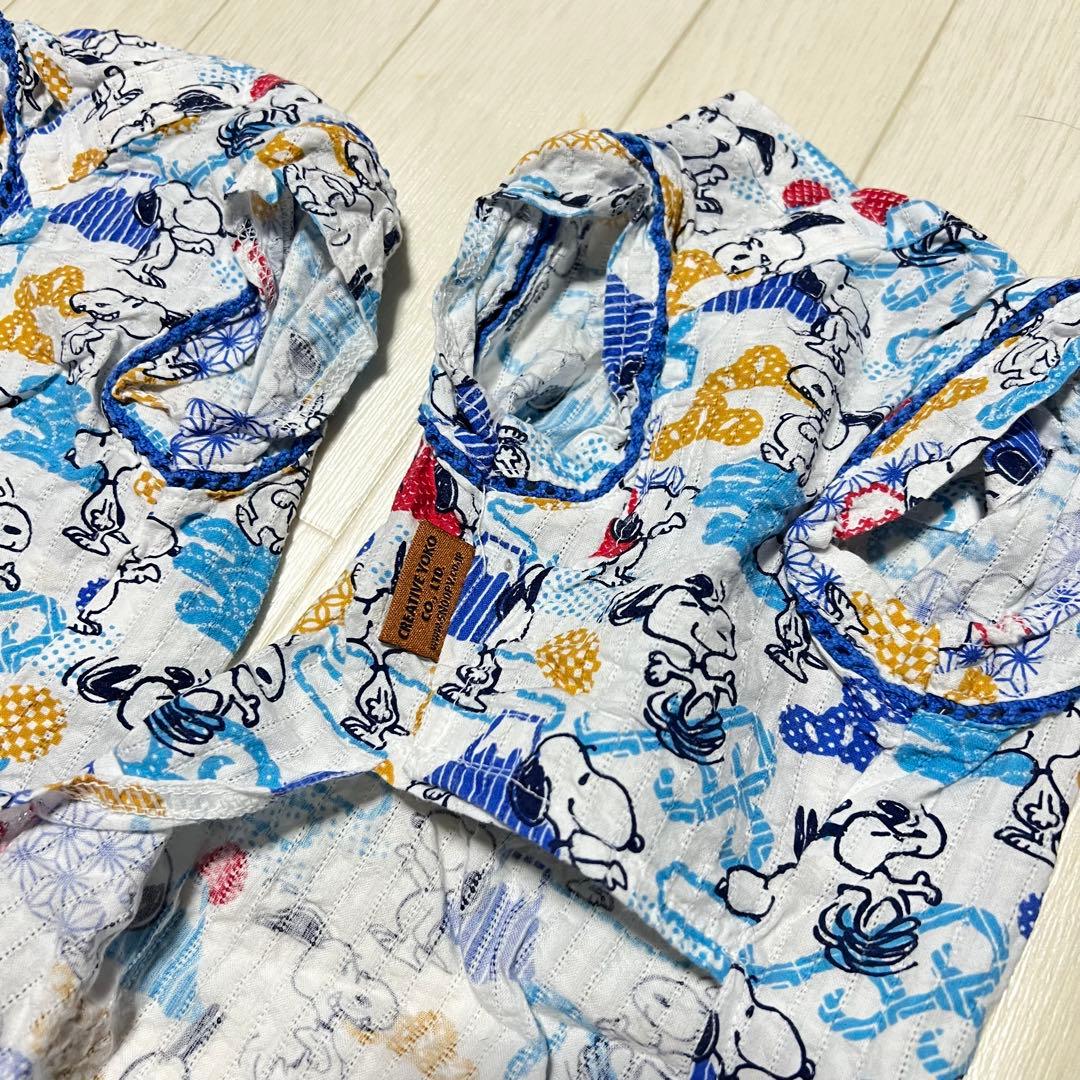 5枚セット ペットパラダイス スヌーピー 甚平 浴衣 SNOOPY ピーナッツ