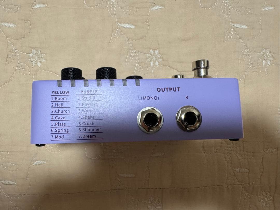 ト*ヤ様 Mooer REVERB R7 X2 リバーブ