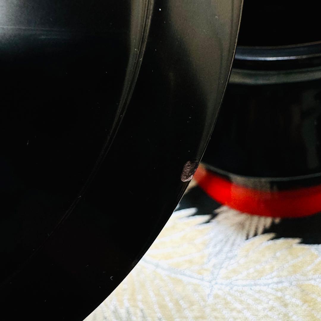 希少品　輪島塗　漆器　髹漆伝統工芸士　平野勝男　勝雲作　水指　共布　共箱