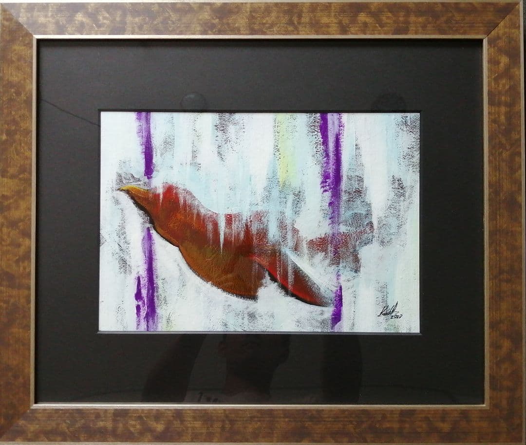 オリジナル自作絵 絵画 sawatari_doodles【Through】