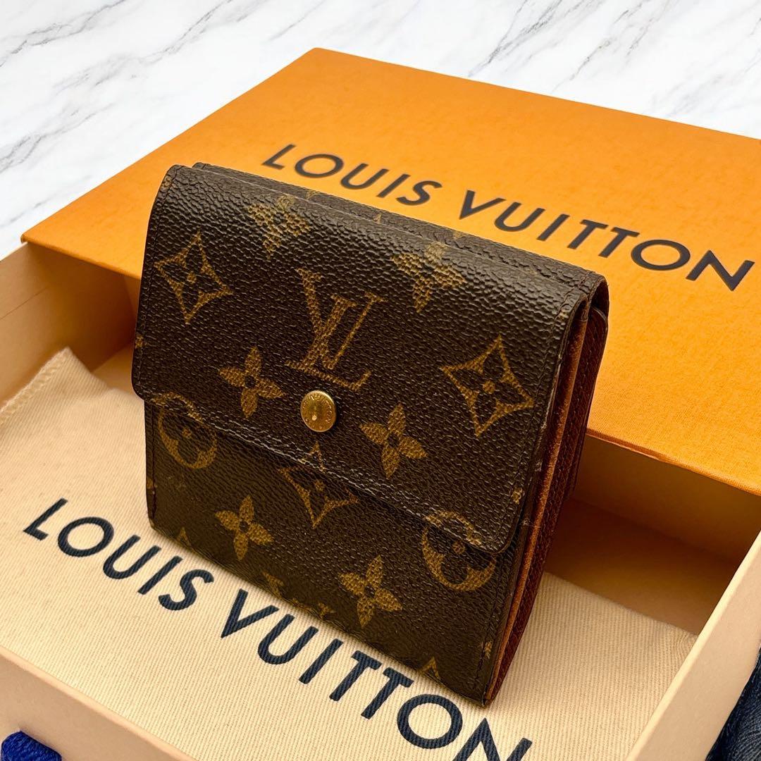 ルイヴィトン モノグラム ポルトモネ ビエ カルトクレディ 三つ折り財布 廃盤