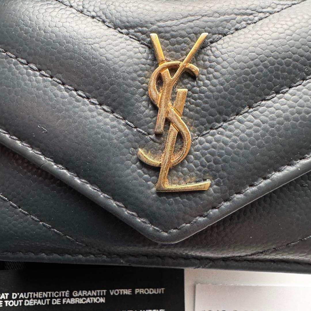 【限定価格】 219 Saint Laurentイブサンローラン3つ折り財布