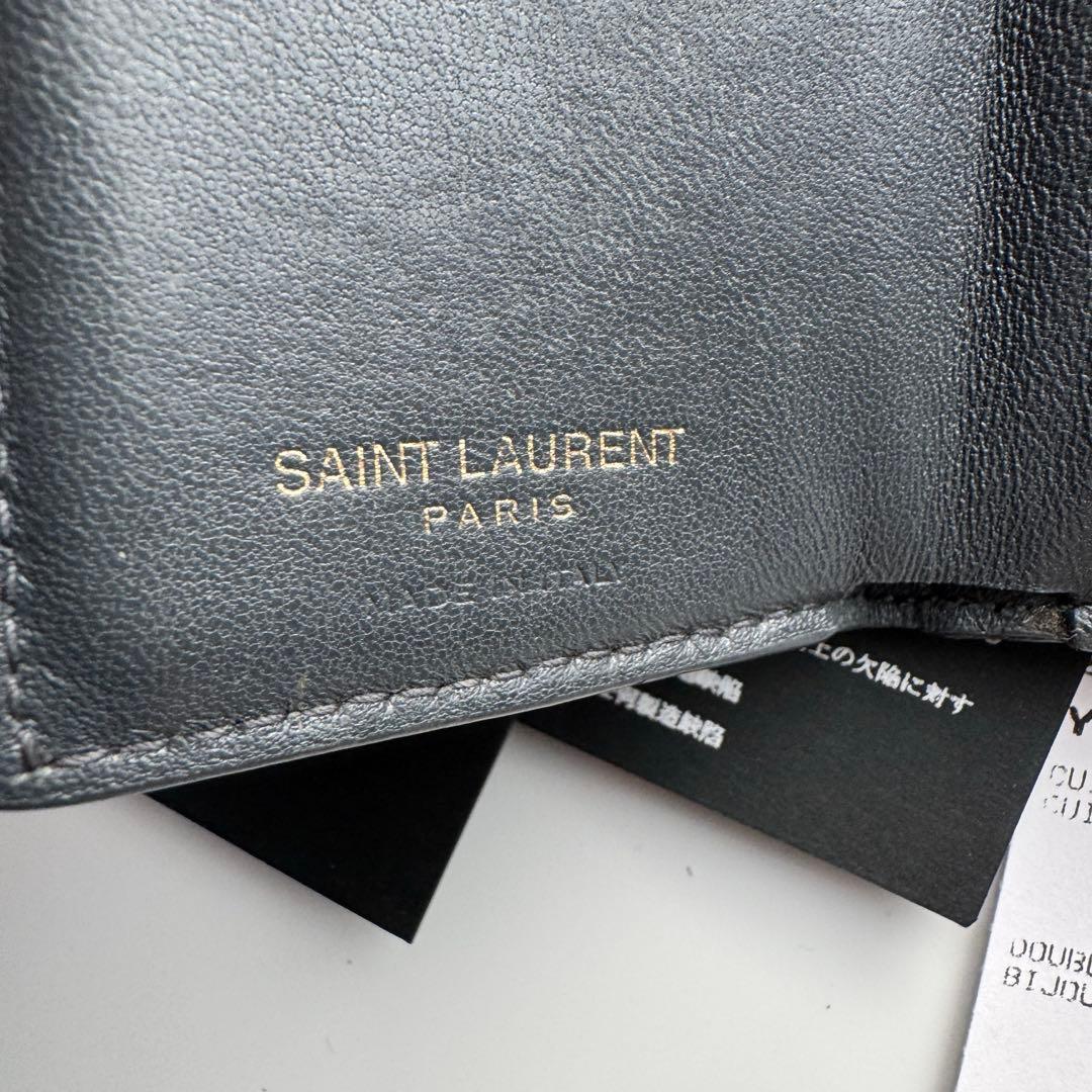 【限定価格】 219 Saint Laurentイブサンローラン3つ折り財布