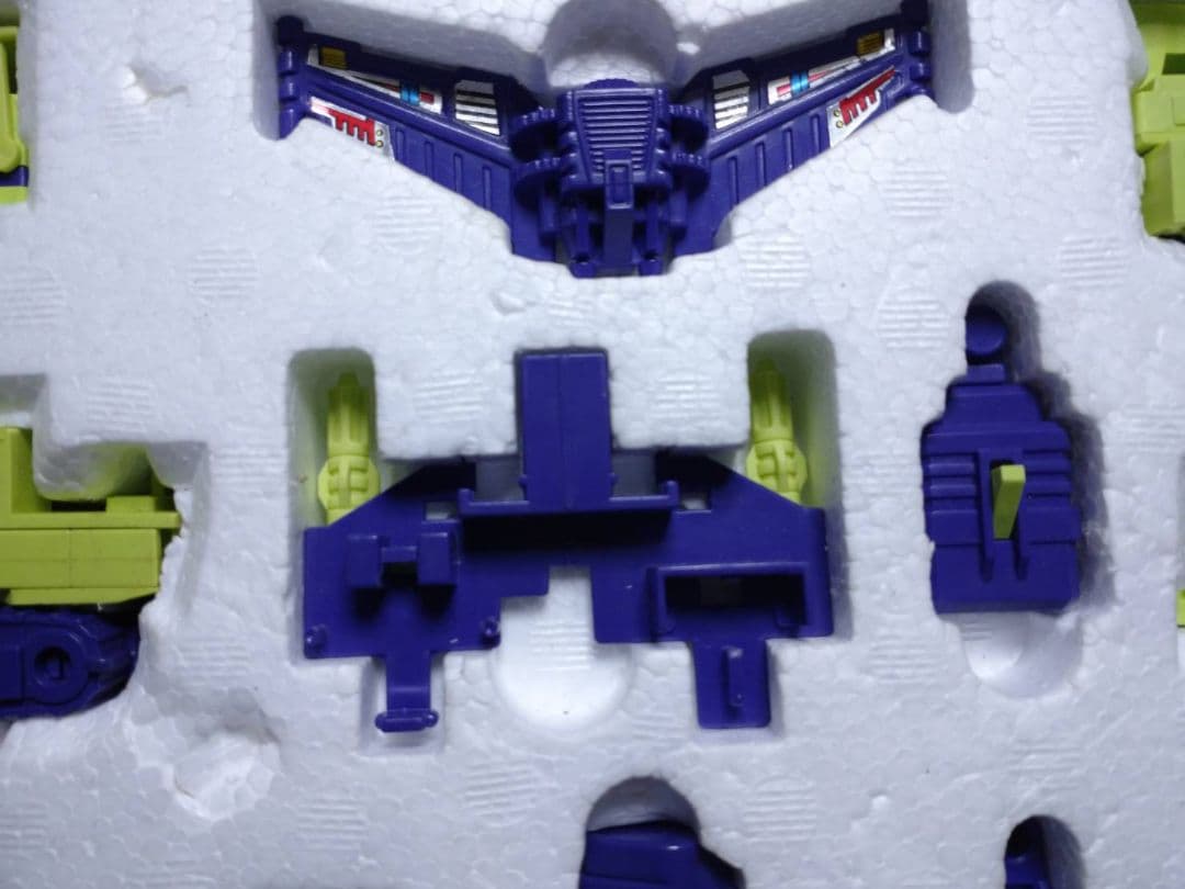 復刻版ではありません!激レア中古品トランスフォーマービルドロン巨人兵デバスター