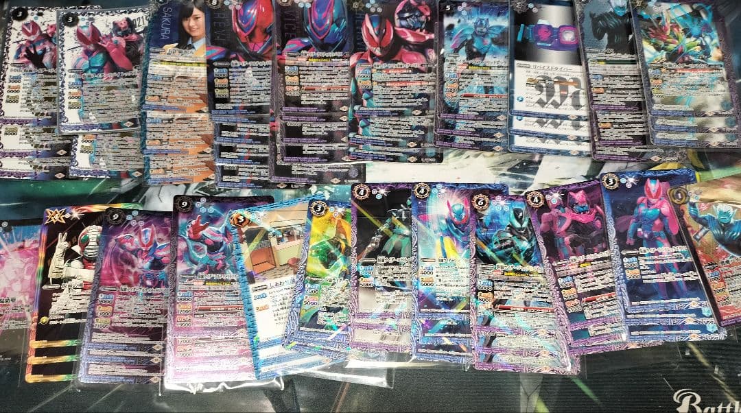 仮面ライダーリバイス高レアデッキ