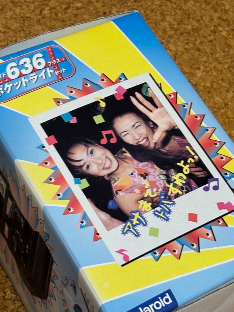 【未使用品】ポラロイドカメラ(Polaroid 636)