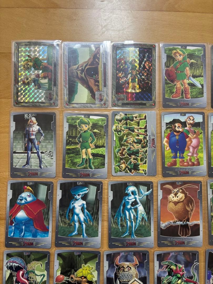 ゼルダの伝説　時のオカリナ　カードダス　コンプ　全42種