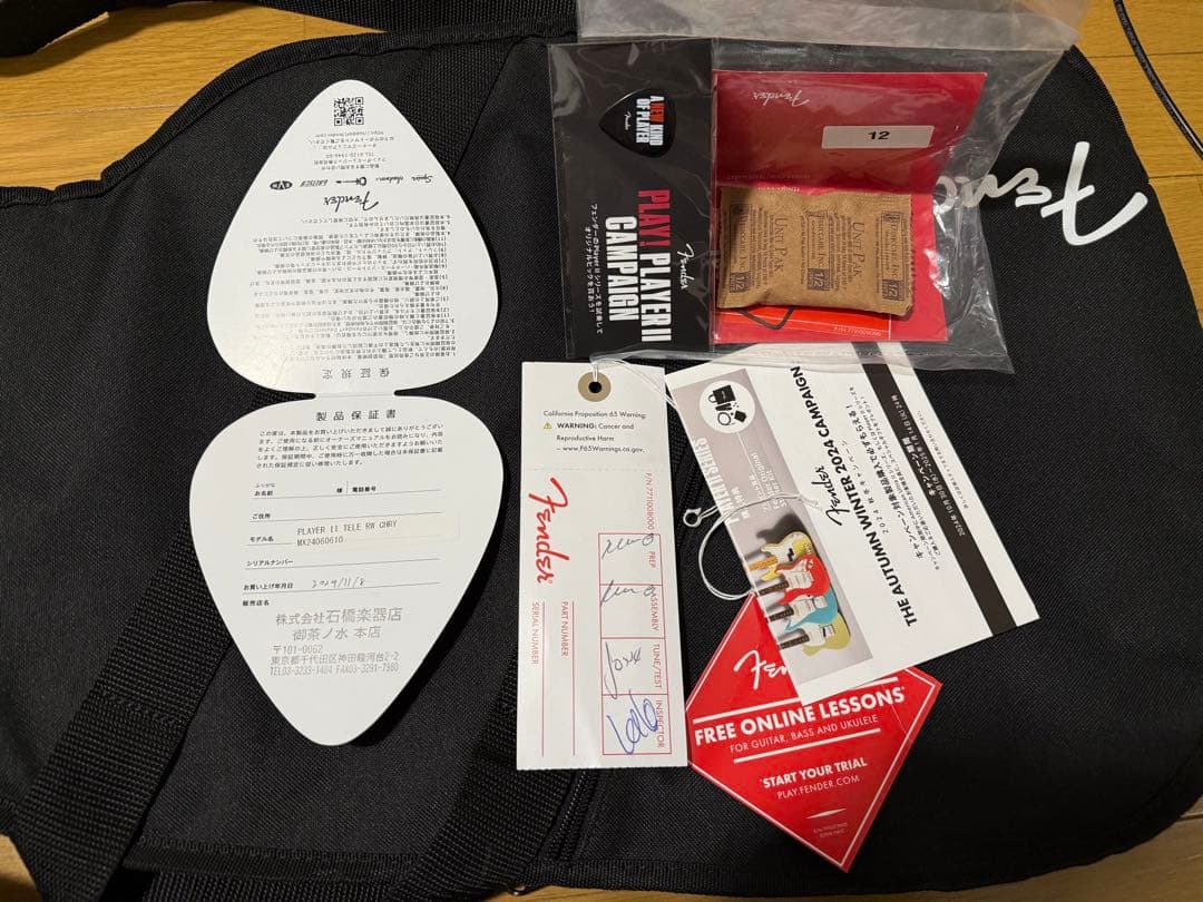 最終値下げ　Fender player ii テレキャスター
