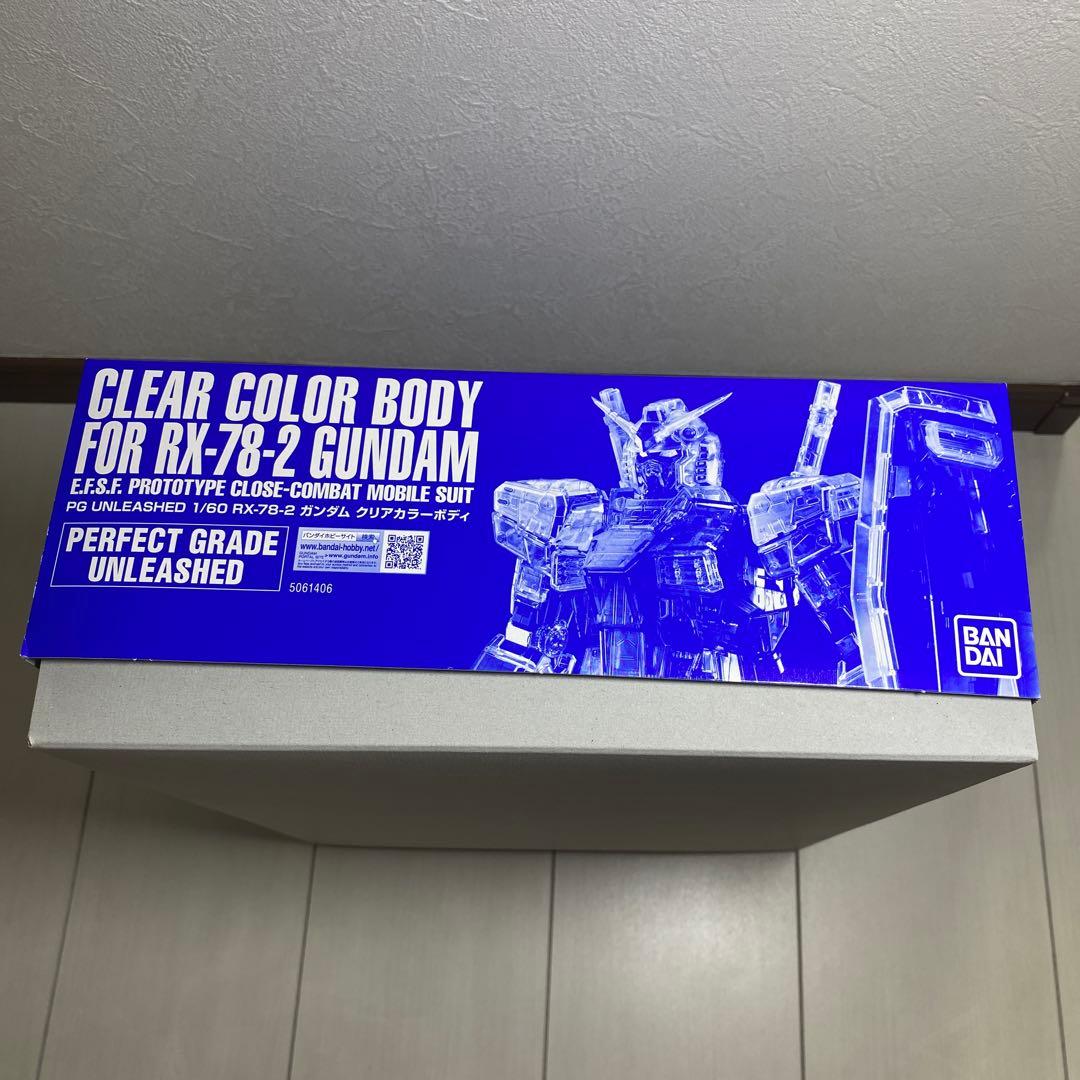 【3セット】PG UNLEASHED RX-78-2 ガンダム クリアカラー
