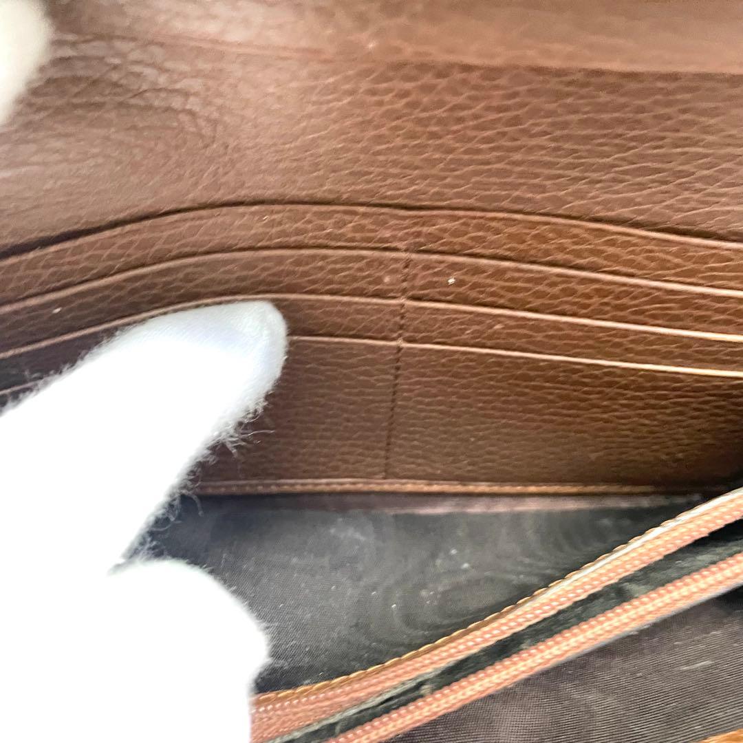 GUCCI グッチ　長財布　GG キャンバス　2つ折り財布　1010-④