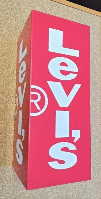 Levi's リーバイス アクリル 看板 ノベルティグッズ