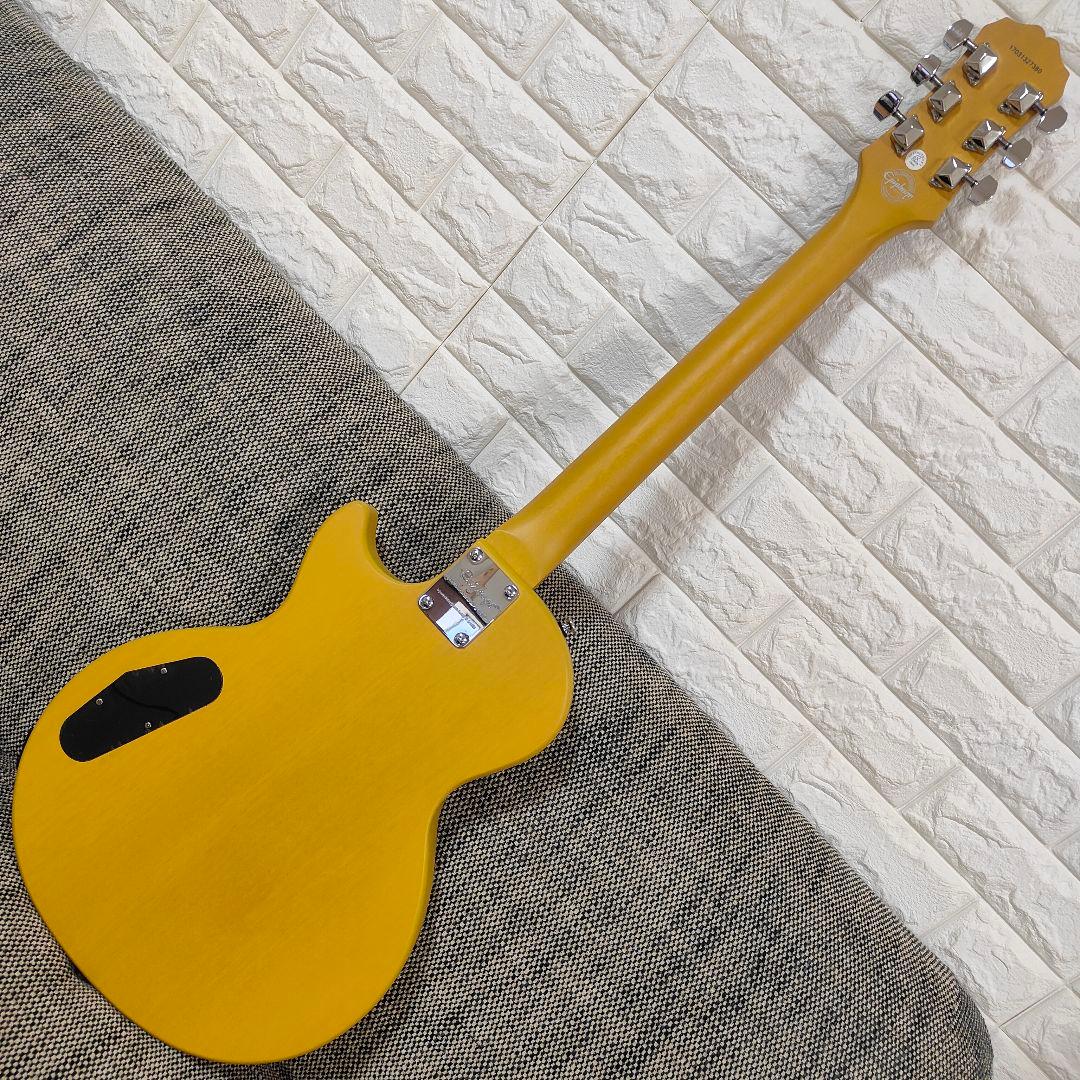 美品 Epiphone Lespaul レスポール TVイエロー チューナー付