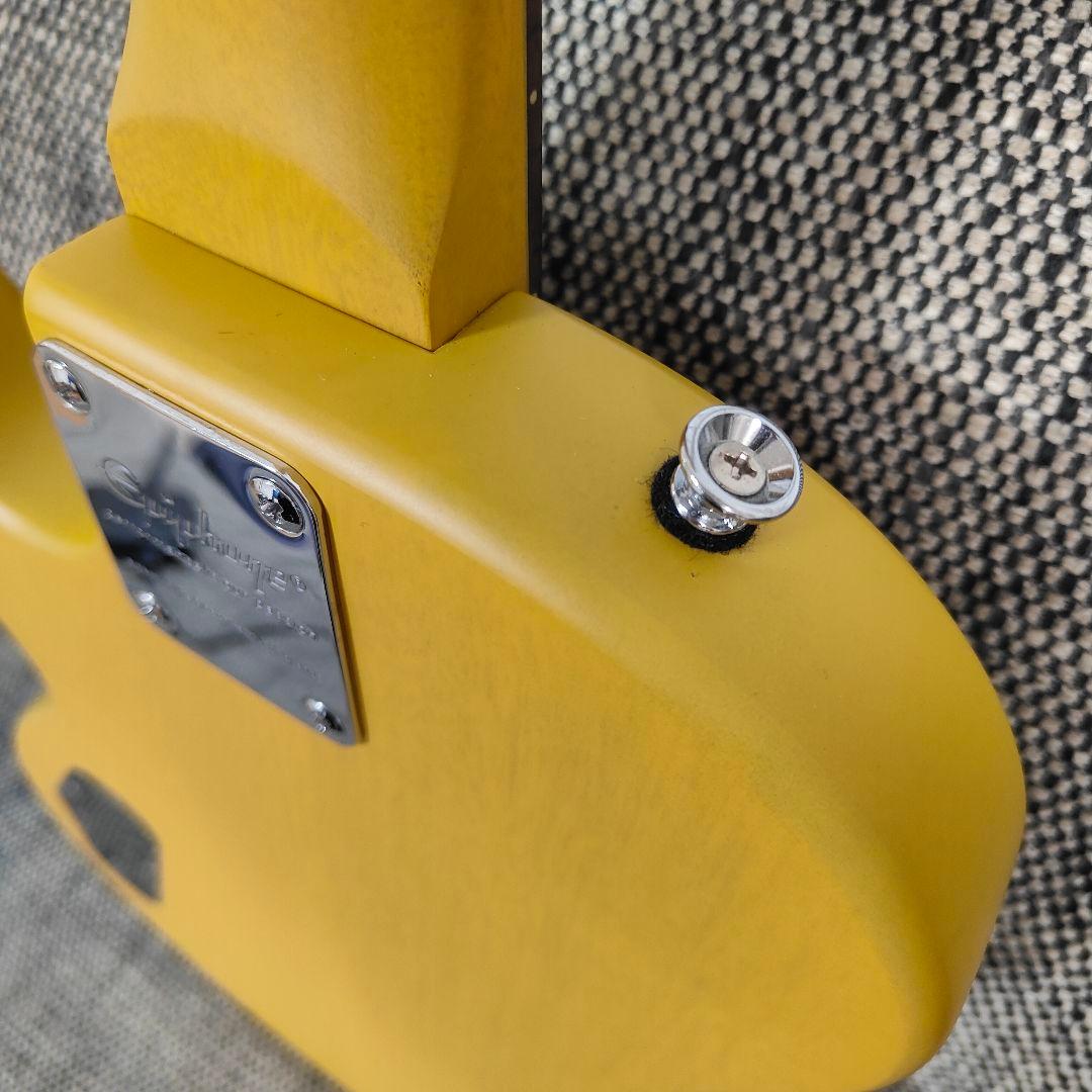 美品 Epiphone Lespaul レスポール TVイエロー チューナー付