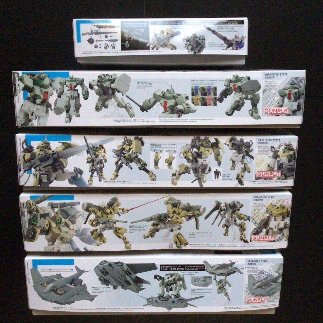 未組立品『デミバーディング・デミトレーナー・チュチュ専用機・ティックバラン他』