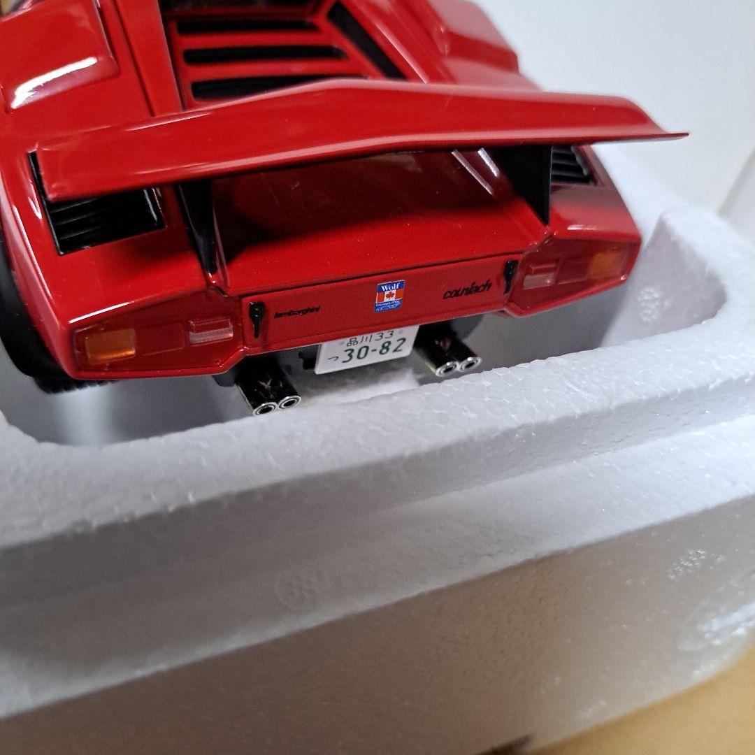 京商 ランボルギーニ カウンタック ウォーターウルフ 赤 1/18 開閉機能あり