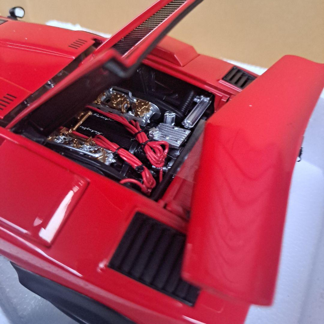 京商 ランボルギーニ カウンタック ウォーターウルフ 赤 1/18 開閉機能あり