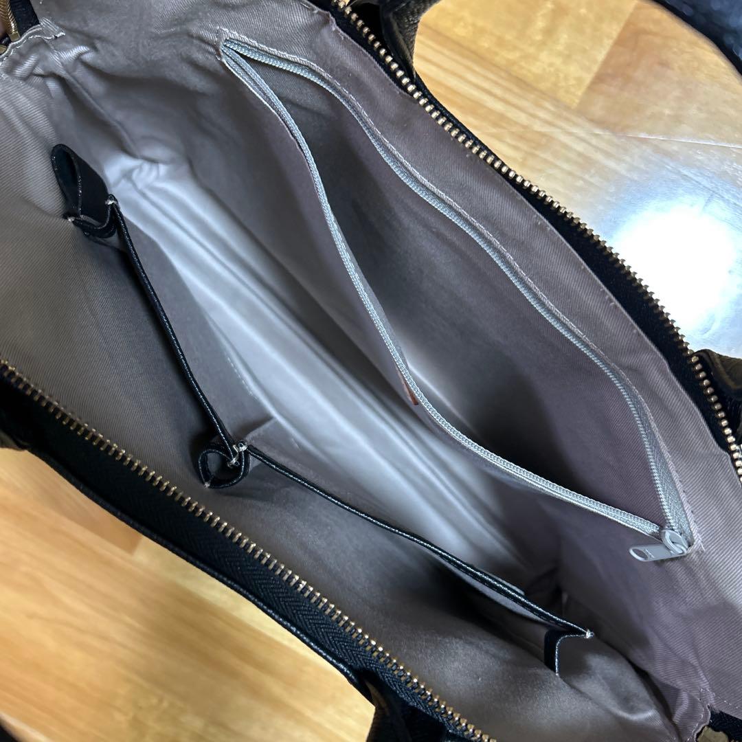 東急ハンズ別注 TRION トライオン 薄マチ ブリーフケースA4 SS112H