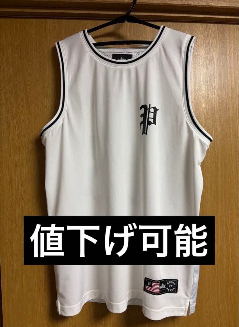 PHATRNK ファットランク タンクトップ 萩原京平 ホワイト