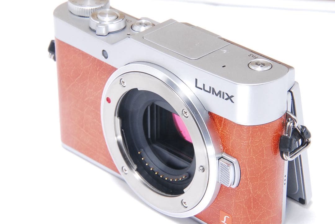 LUMIX GF9 オレンジ 4k SNS Wi-Fi チルト ミラーレス