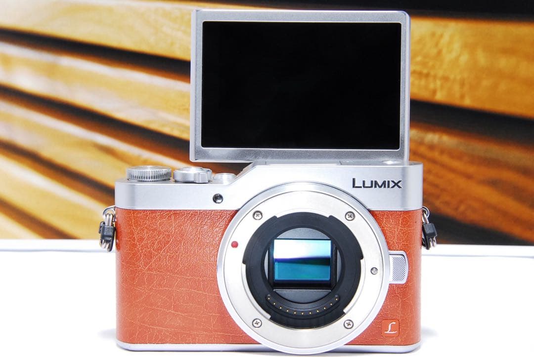 LUMIX GF9 オレンジ 4k SNS Wi-Fi チルト ミラーレス