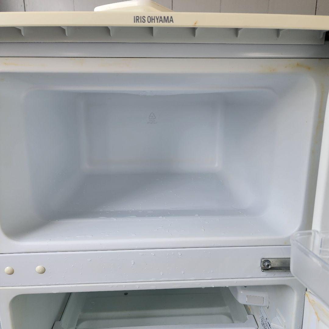アイリスオーヤマ 冷蔵庫 IRR-90TF-W 90L 2017年 一人暮用