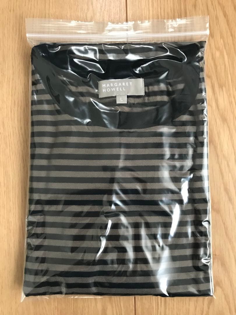 【新品】MARGARET HOWELL STRIPE COTTON JERSEY