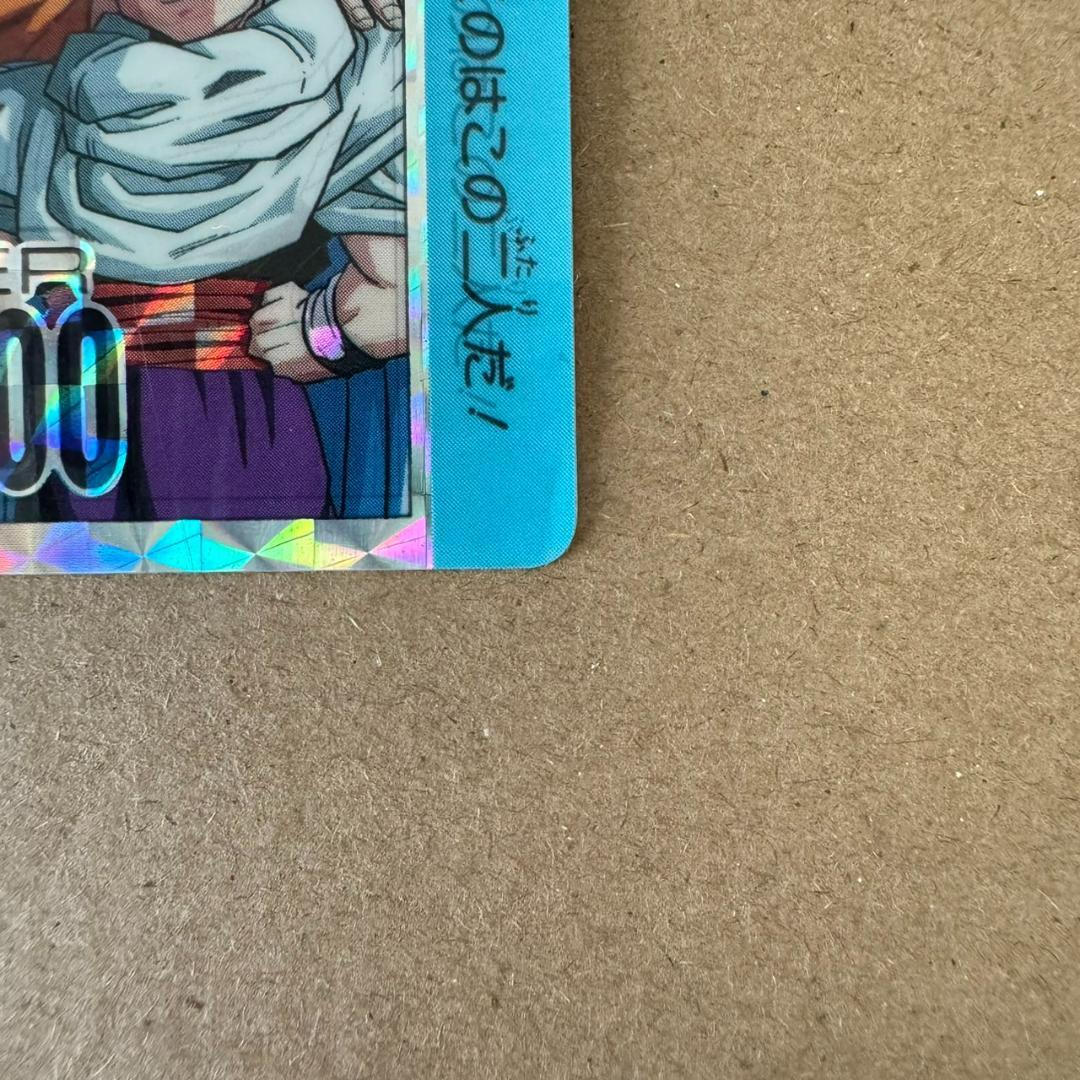 【超激レア 印刷ミス】ドラゴンボール カードダス PPカード 悟空＆悟飯 キラ