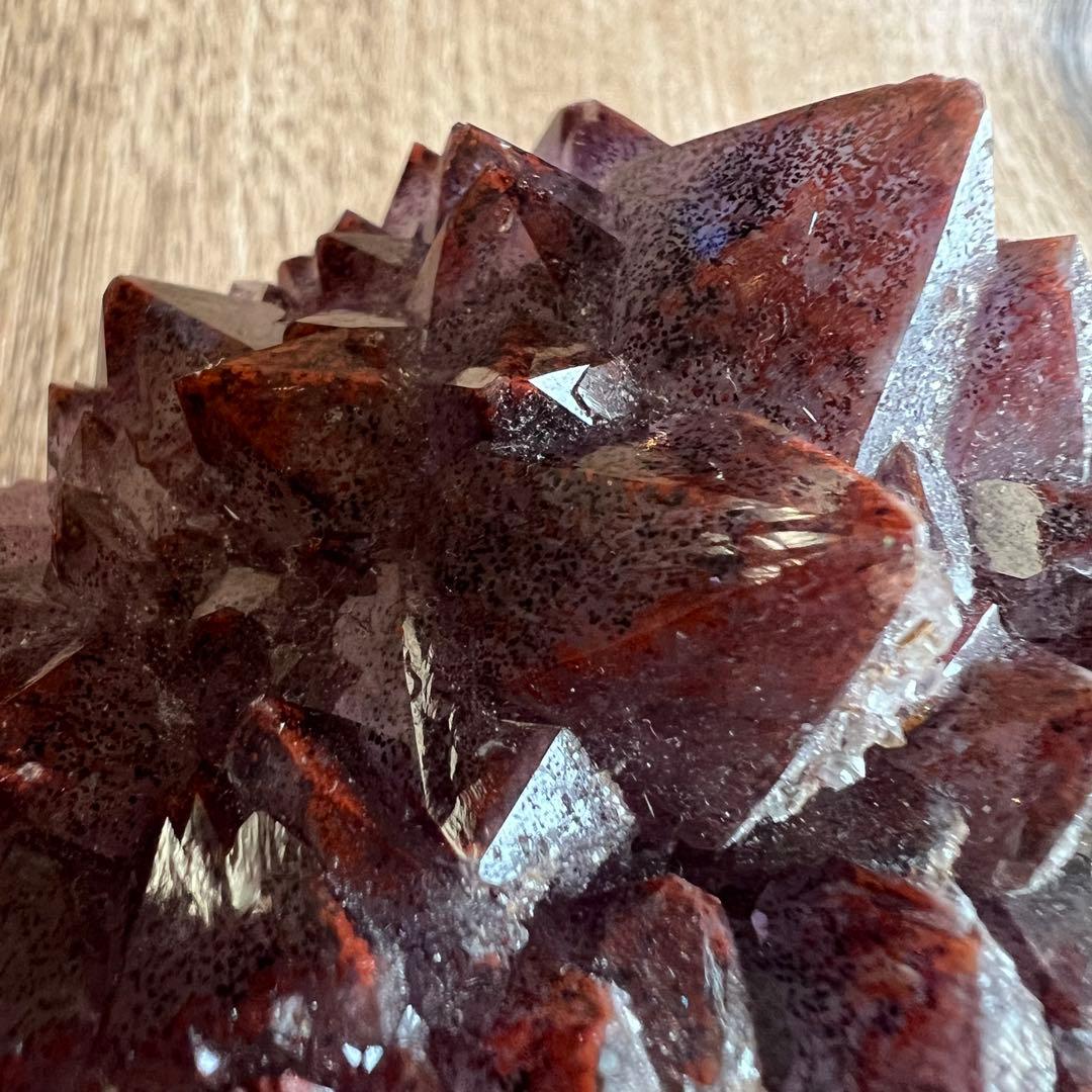 アメシスト ヘマタイト 共生 鉱物 標本 原石 アメジスト