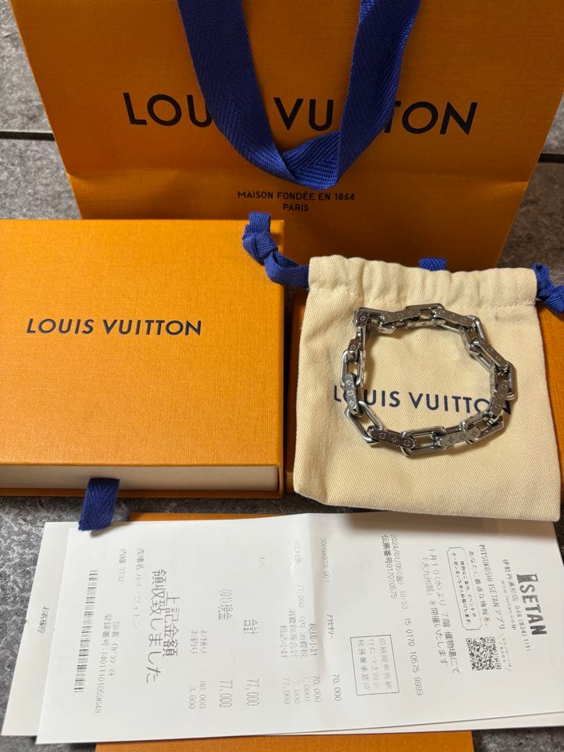 LOUIS VUITTON ブレスレット　L