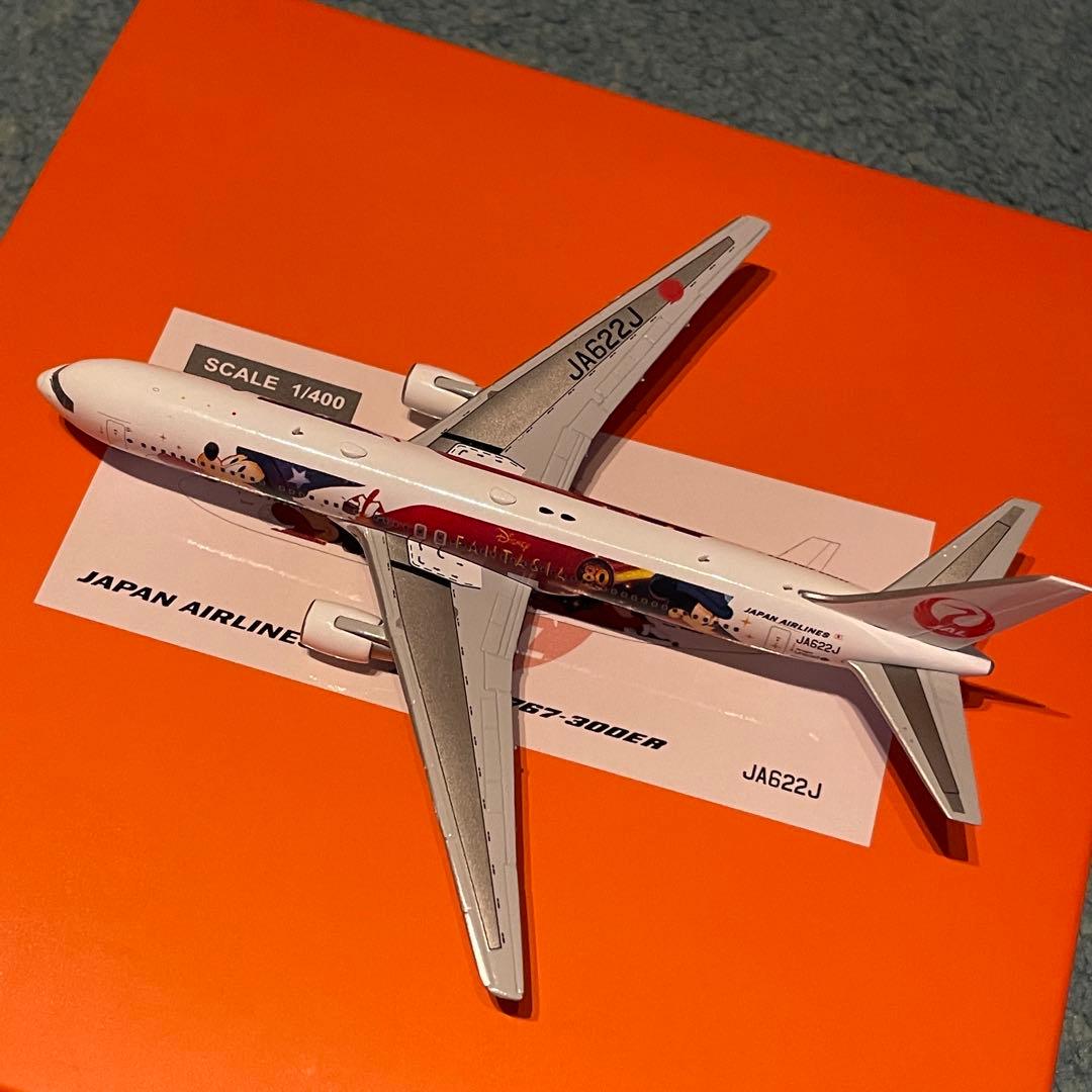 JAL 767-300ER 日本航空 JA622J ディズニー jc 1:400