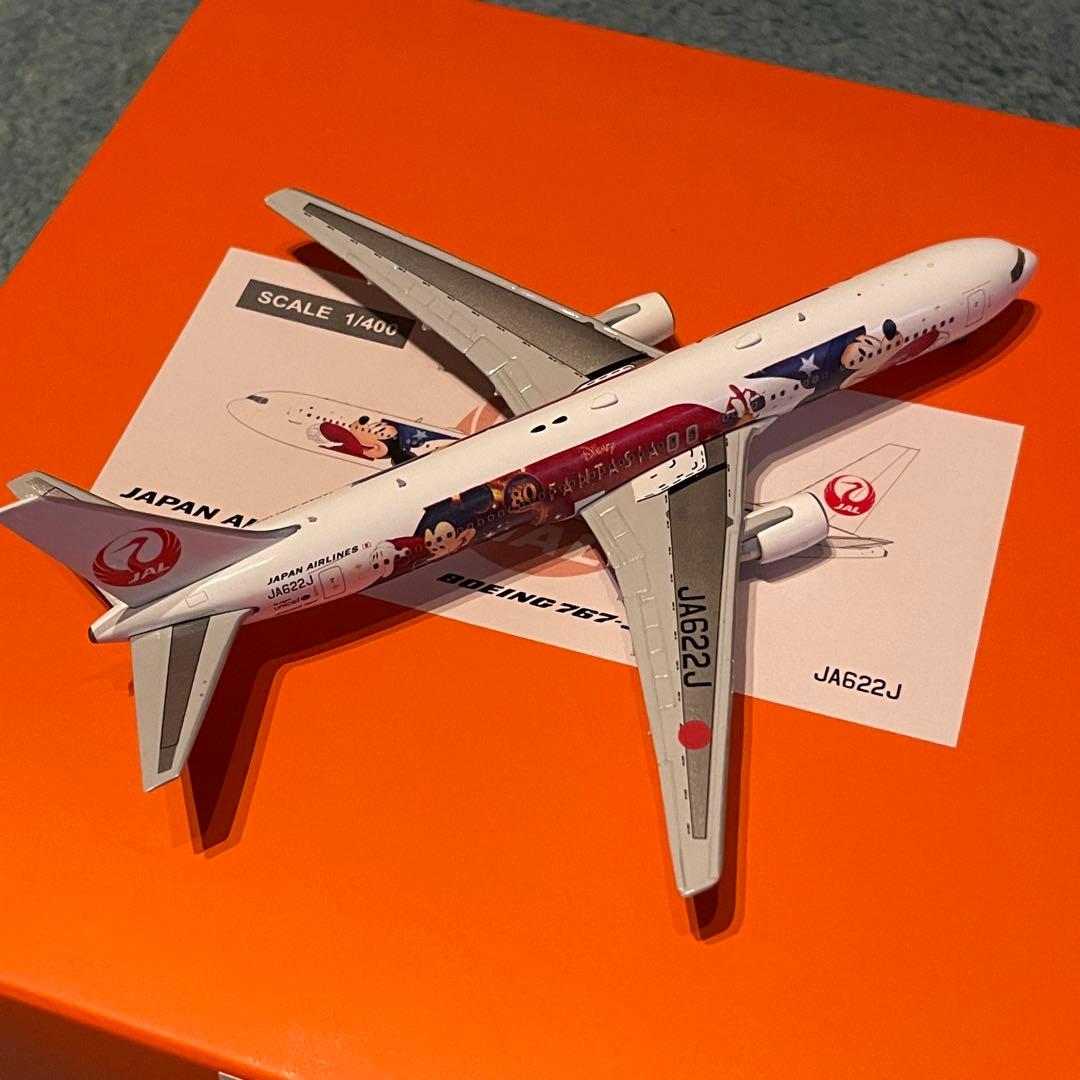 JAL 767-300ER 日本航空 JA622J ディズニー jc 1:400