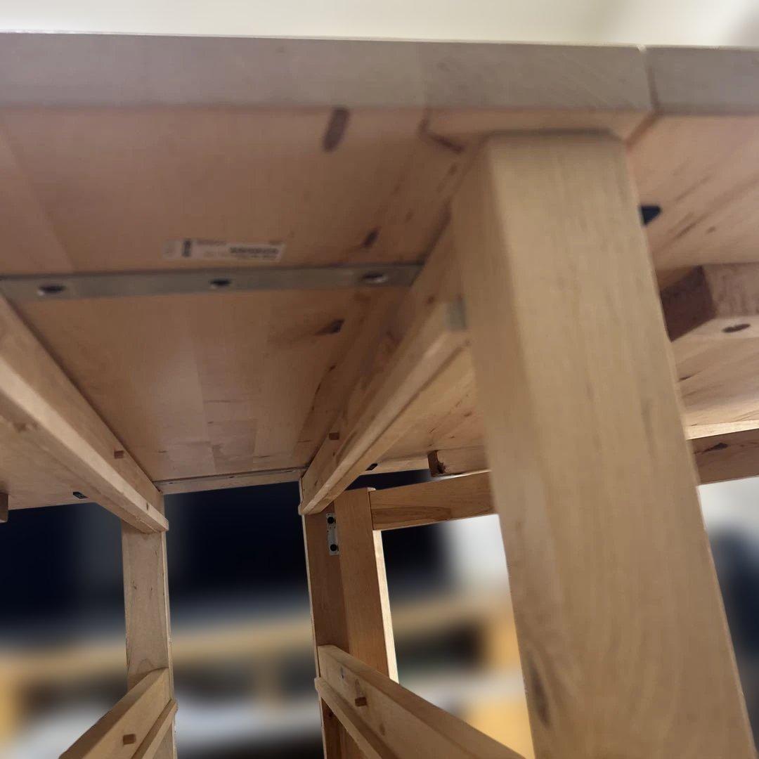 しこたんですIKEA 折りたたみテーブル　ノールデン　ゲートレッグテーブル