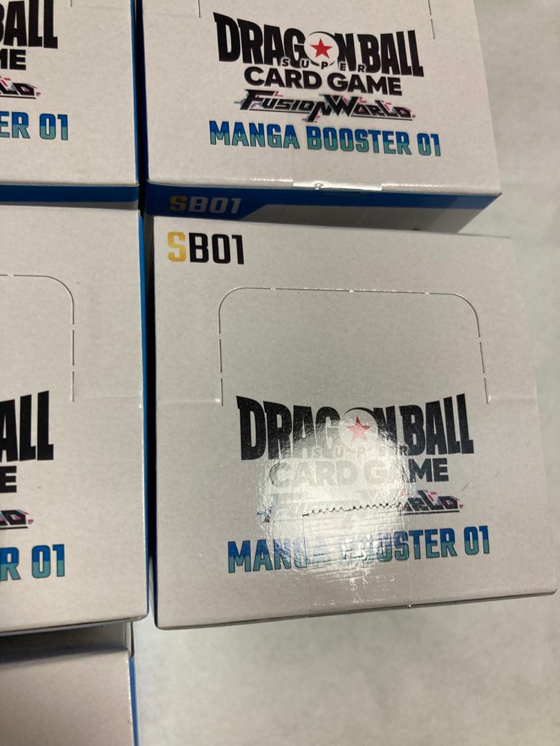 【テープ付き】ドラゴンボール MANGA BOOSTER 01 7BOX
