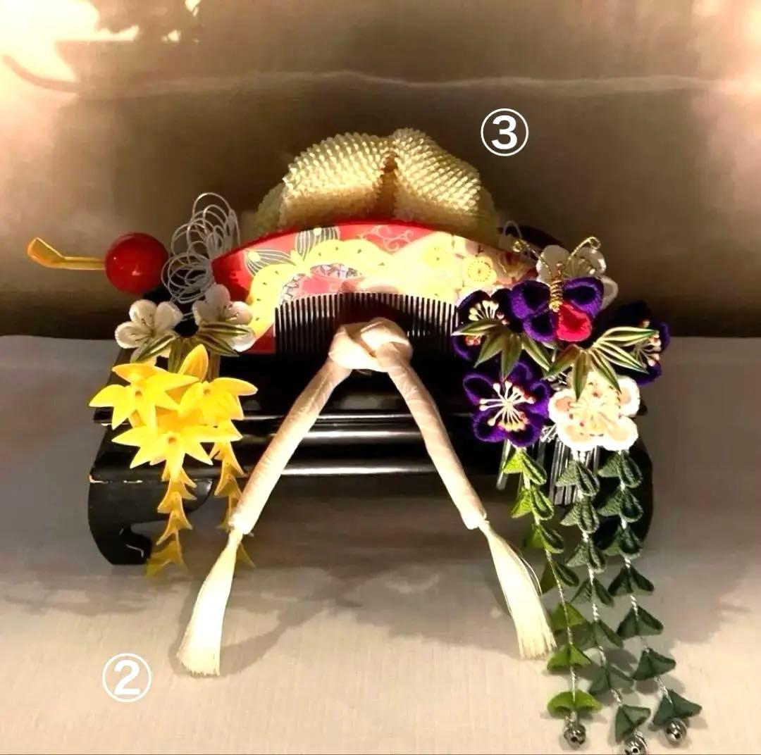 専用　舞妓簪　梅竹蝶々　花簪　藤下がり　鼈甲色簪　Uピン簪　櫛簪　玉簪　水引簪