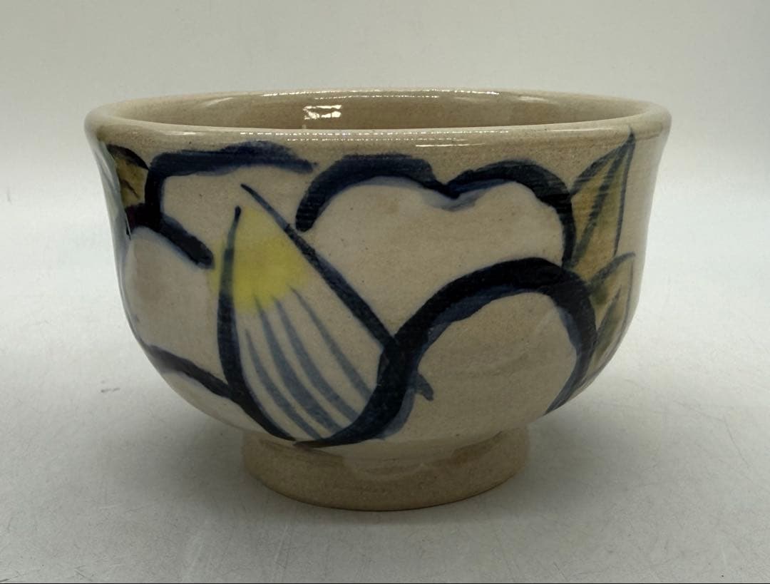 椿紋　お茶碗　数茶碗6点　茶道具　送料込み260115