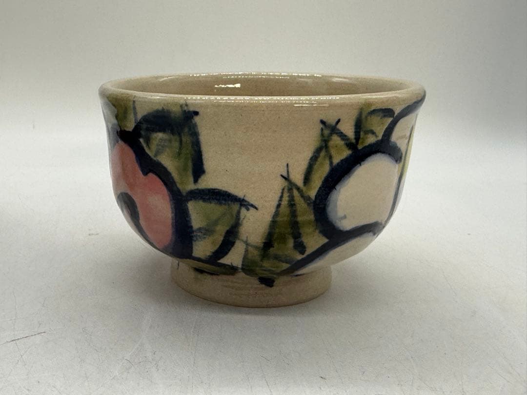 椿紋　お茶碗　数茶碗6点　茶道具　送料込み260115